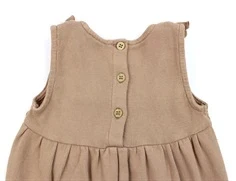 Lil Atelier mocha mousse overall